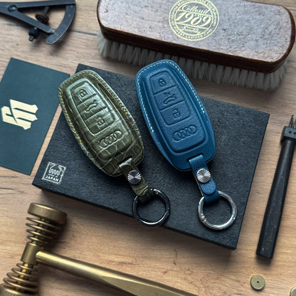 Audi Car Key Fob Cover Leather