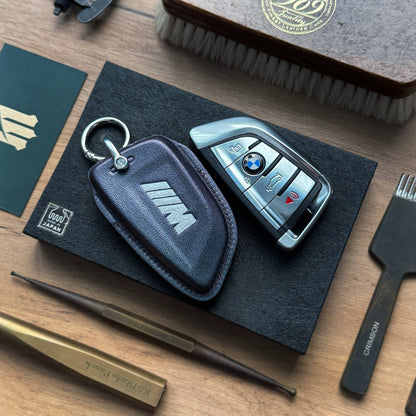 BMW Car Key Fob Cover Leather
