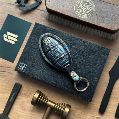 Nissan Car Key Fob Cover Leather