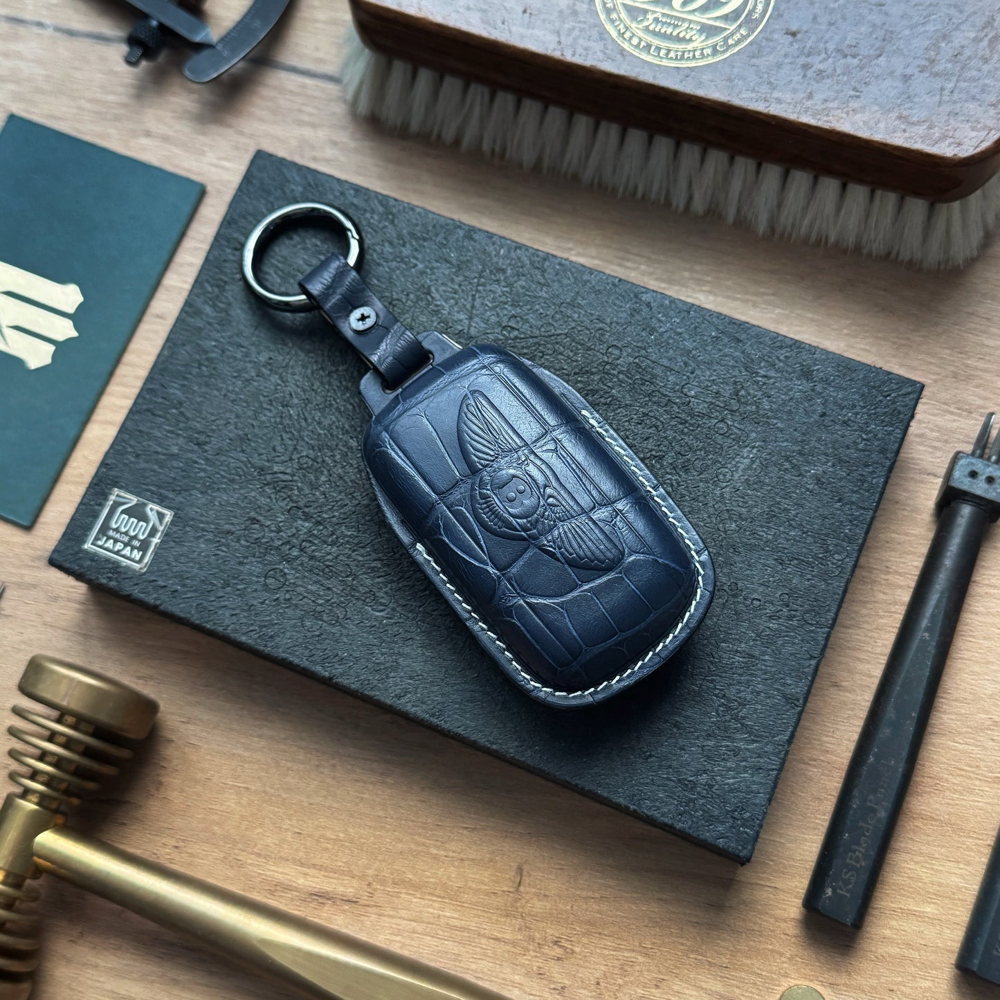 Bentley Car Key Fob Cover Leather