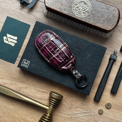 Nissan Car Key Fob Cover Leather