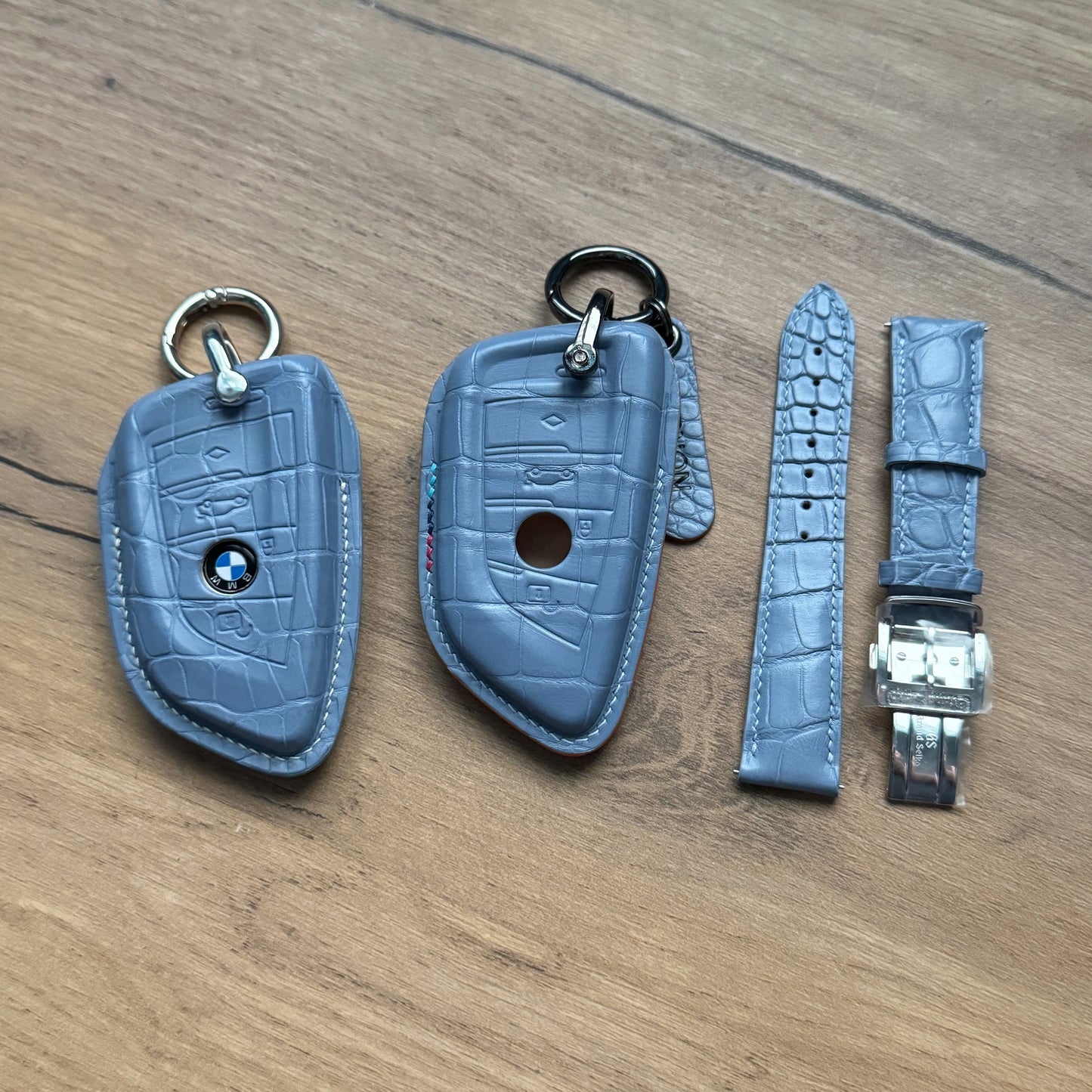 BMW Car Key Fob Cover Leather