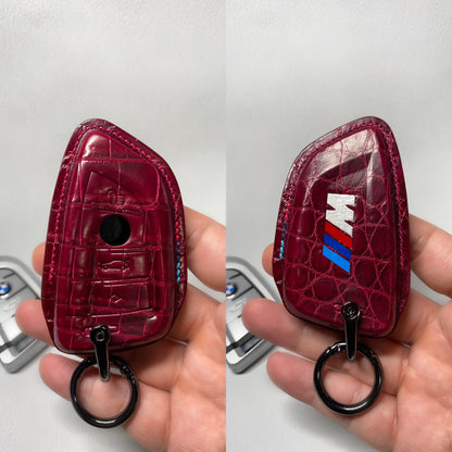 BMW Car Key Fob Cover Leather