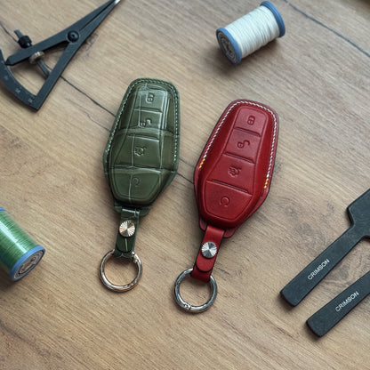 BYD Car Key Fob Cover Leather