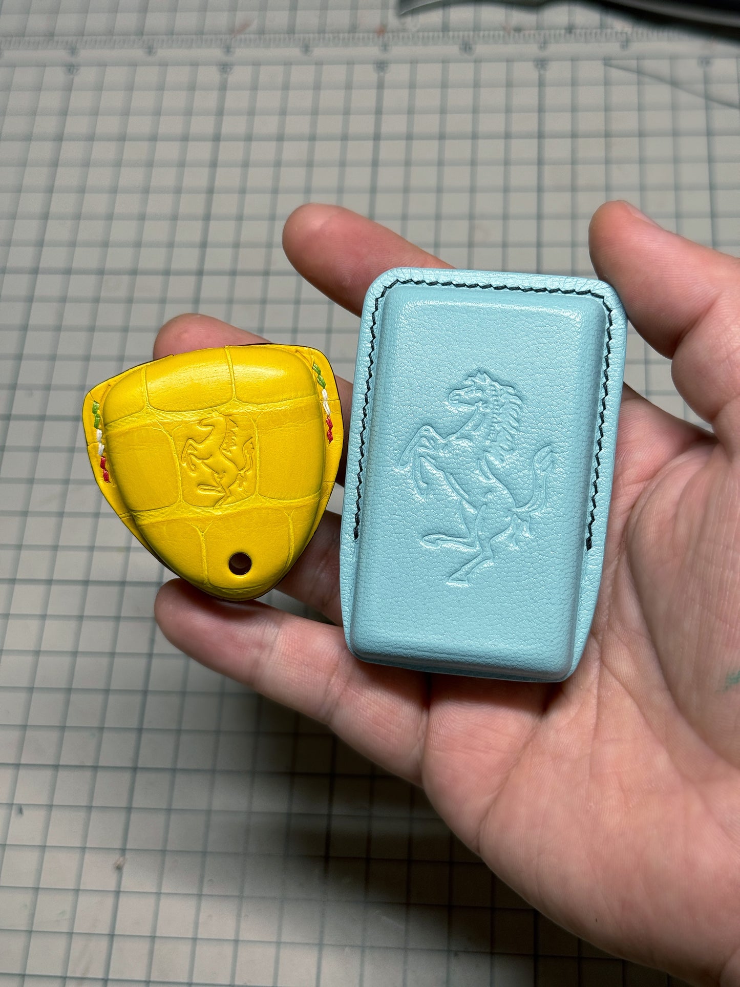 Ferrari Car Key Cover Leather