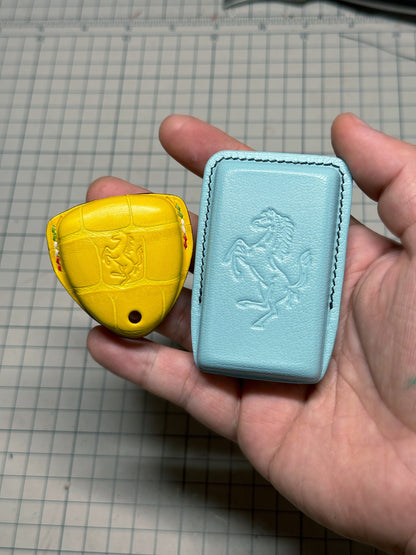 Ferrari Car Key Cover Leather