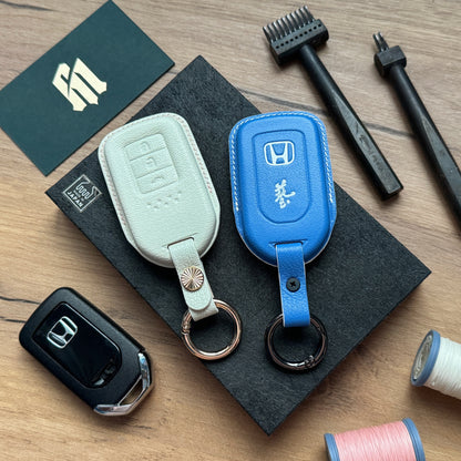 Honda Car Key Fob Cover Leather