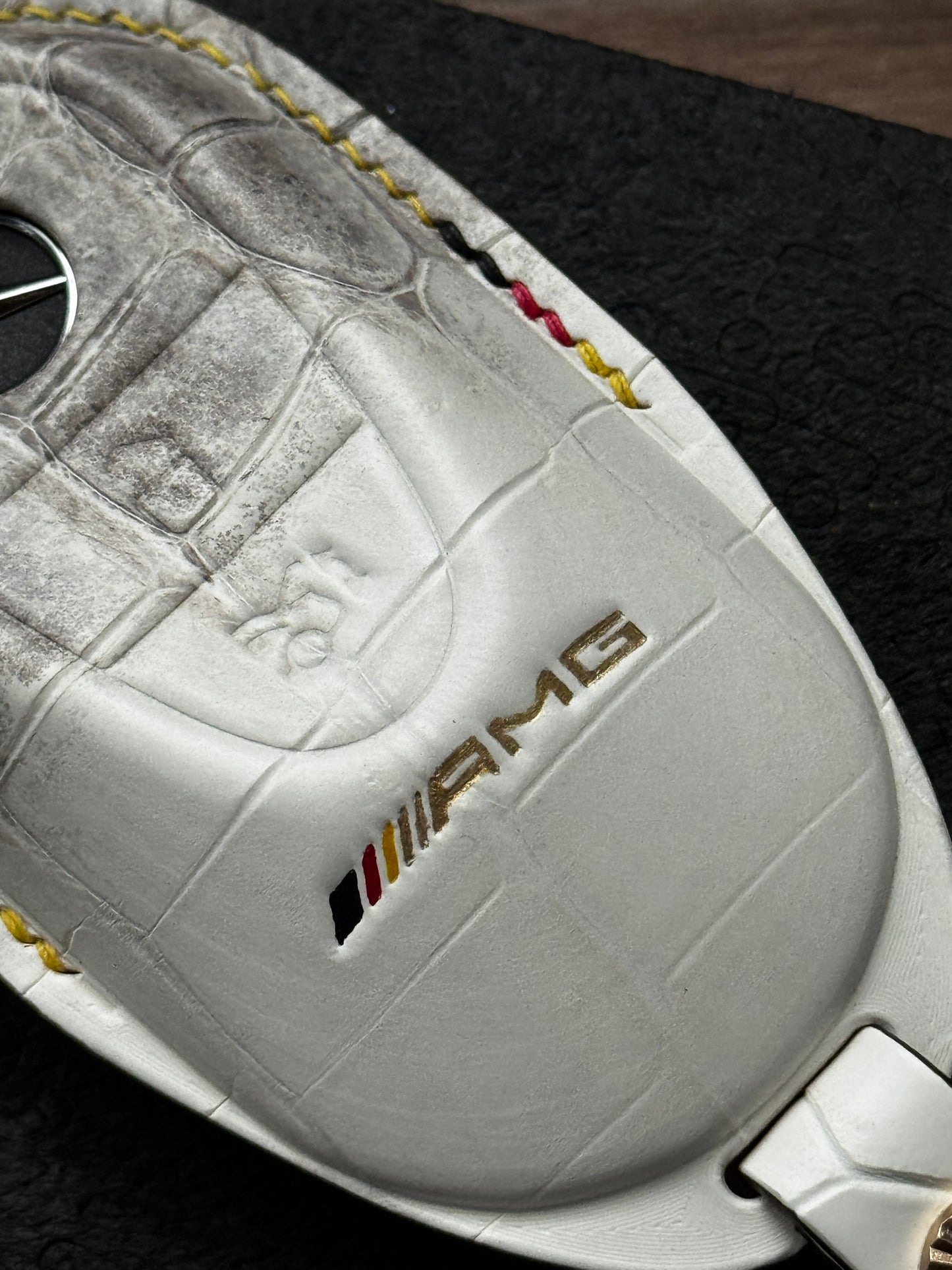 Mercedes Car Key Fob Cover Leather