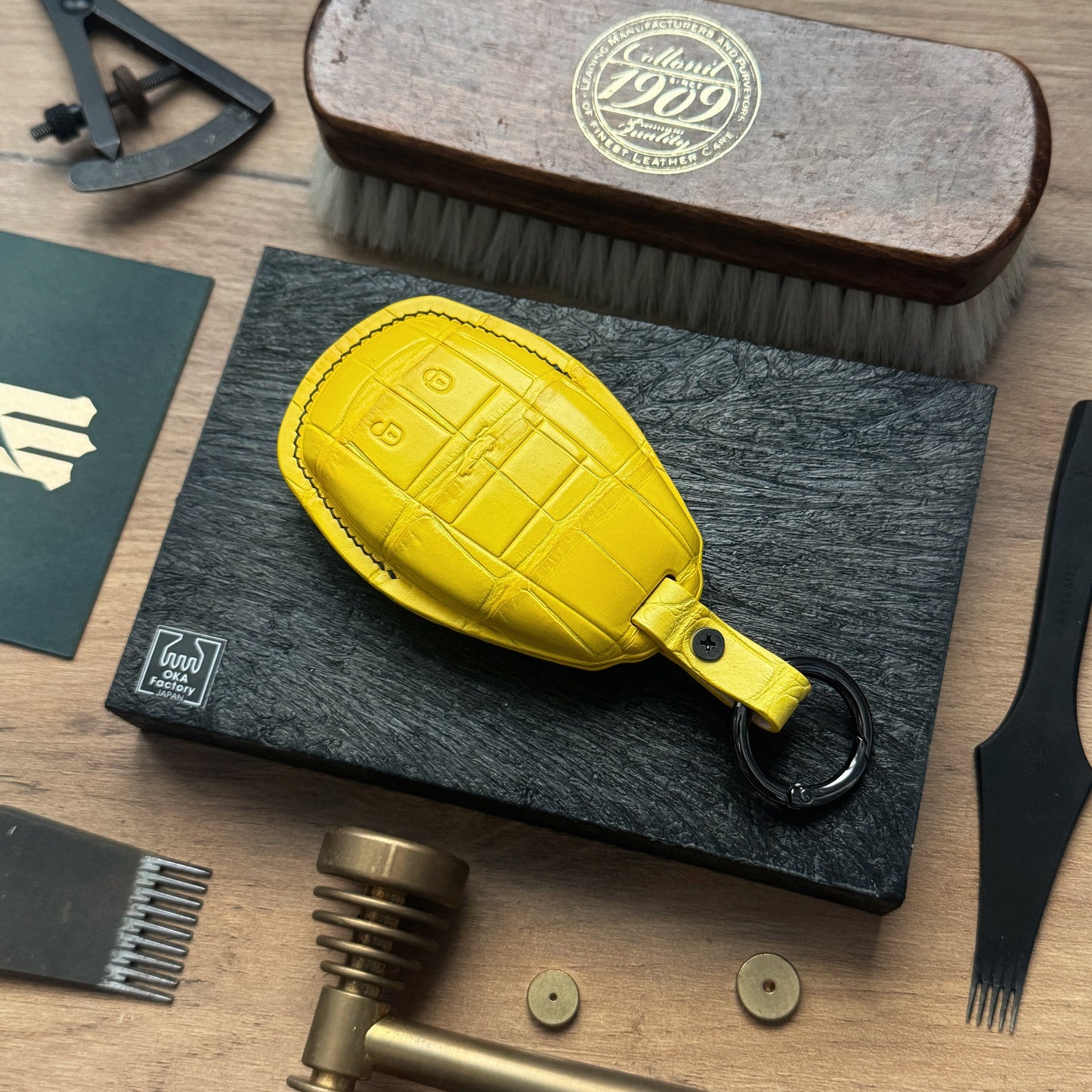 Bentley Car Key Fob Cover Leather