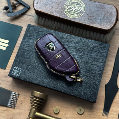 Lamborghini Car Key Fob Cover Leather