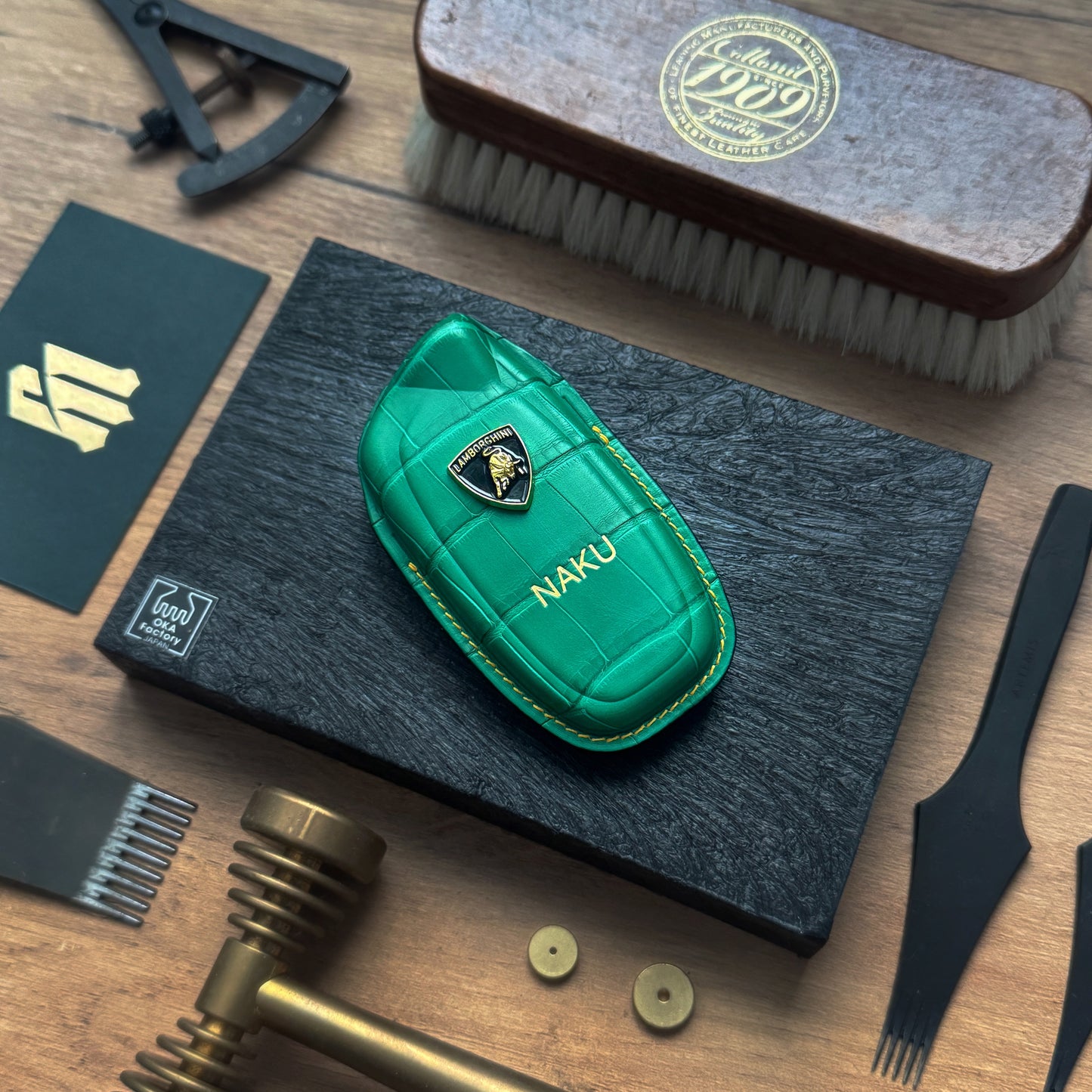 Lamborghini Car Key Fob Cover Leather
