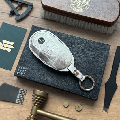 Mercedes Car Key Fob Cover Leather