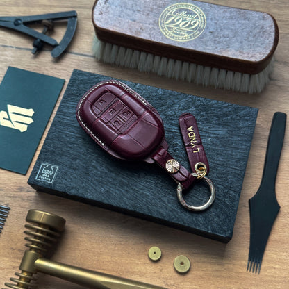 Honda Car Key Fob Cover Leather