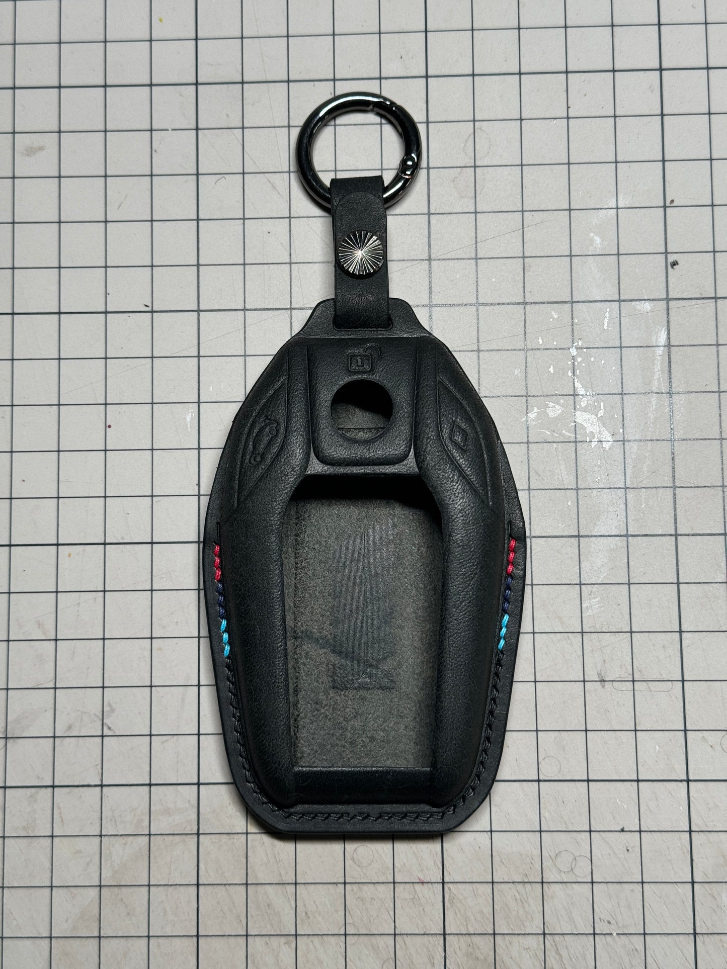 BMW Car Key Fob Cover Leather